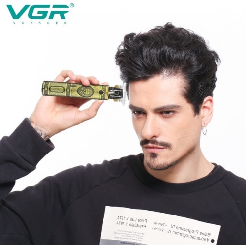Vgr V-085 Rechargeable Hair Clippers With Zero Gapped Baldheaded Trimmer