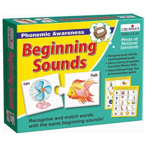 Phonemic Awareness Beginning Sounds Skills