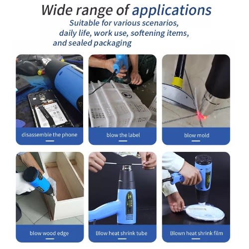 Adjustable Hot Air Heat Gun 220v 2000w