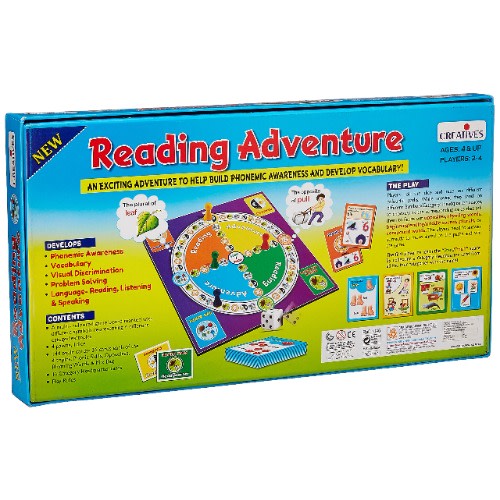 Creative Reading Adventure Skills Card -144 Questions