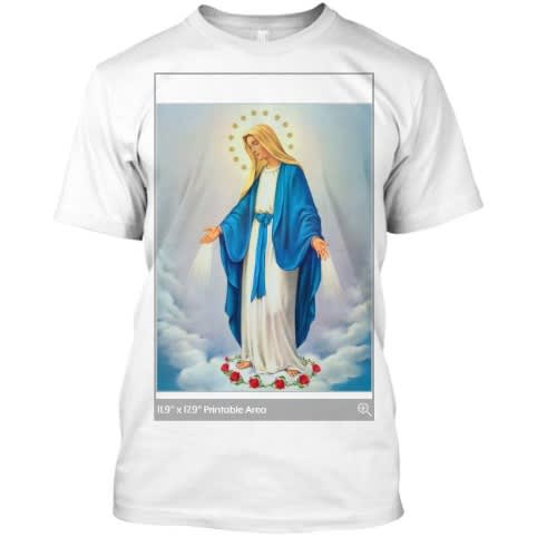 Immaculate Conception T Shirts (o Mary Conceived Without Sin T-shirt)