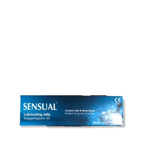 Sensual Lubricating Jelly Gel Water Based Condom - 42g