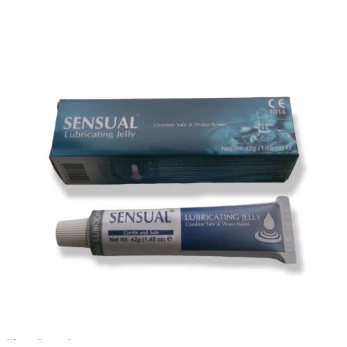Sensual Lubricating Jelly Gel Water Based Condom - 42g