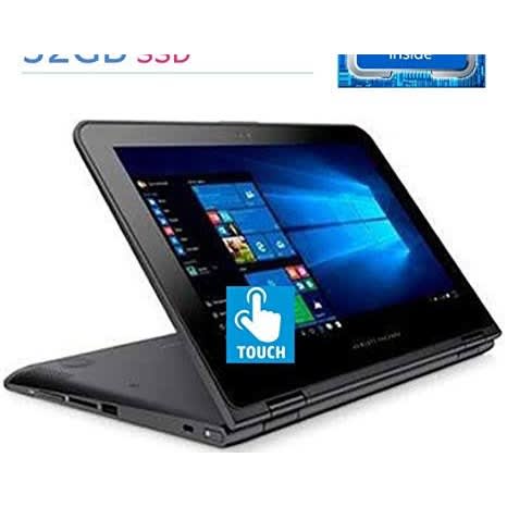Stream 11x360 Convertible intel Celeron Touchscreen 64GB SSD 4GB RAM + 32GB Flash Mouse