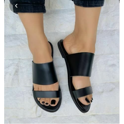 Female Slippers - Black