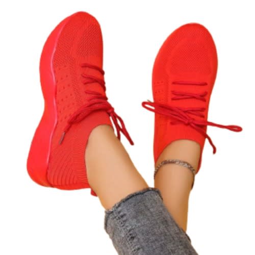 Ladies Sneakers - Red