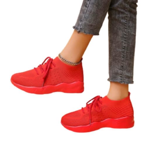 Ladies Sneakers - Red