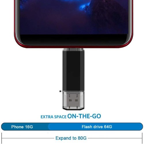 3in1 Usb Flash Drive - 64GB