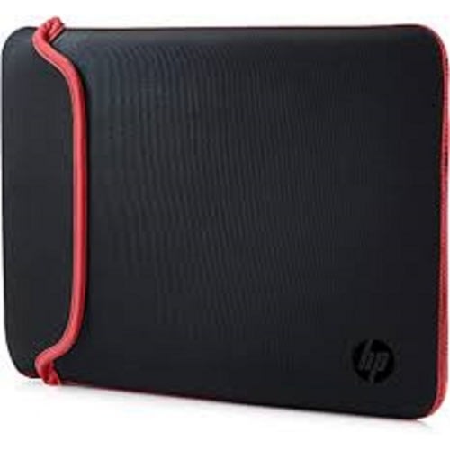 Reversible Neoprene Sleeve For Laptop/chromebook/mac - 11.6 Inch - Black & Red