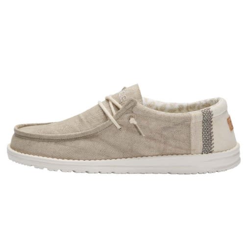 Wally Linen - Natural Khaki Loafers