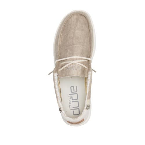 Wally Linen - Natural Khaki Loafers