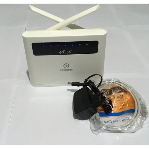 Telenet 4G LTE 300 Mbps Cpe Wifi Router With Backup Battery For All Networks