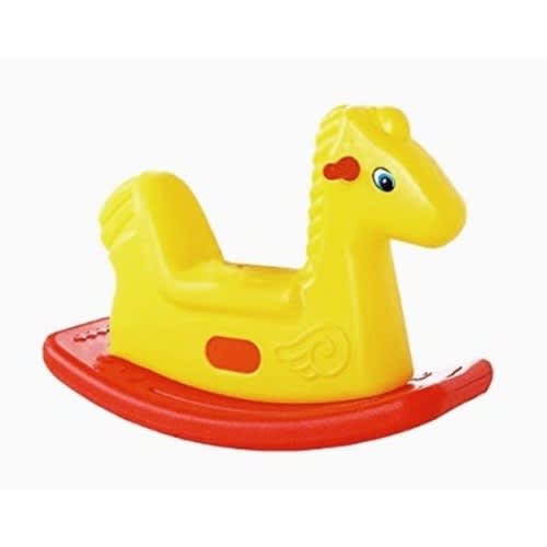 Playground Children Plastic Horse Rocker - 73×30×50cm