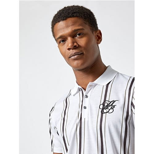 Men's Casual Crested Polo Top