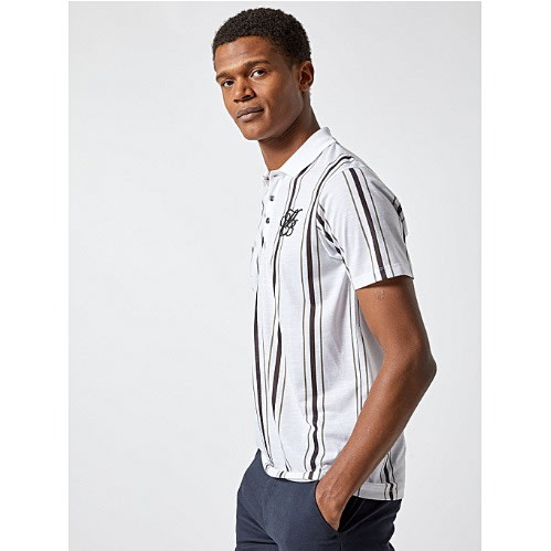 Men's Casual Crested Polo Top