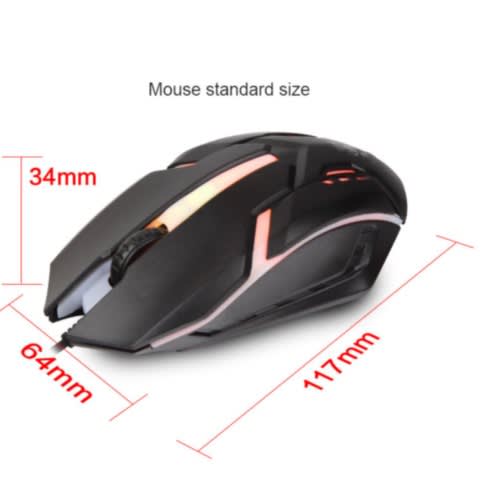 Mixie X3 Usb Wired Rgb Optical Gaming Mouse