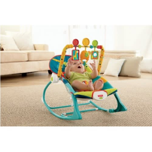 Dark Safari Infant To Toddler Rocker