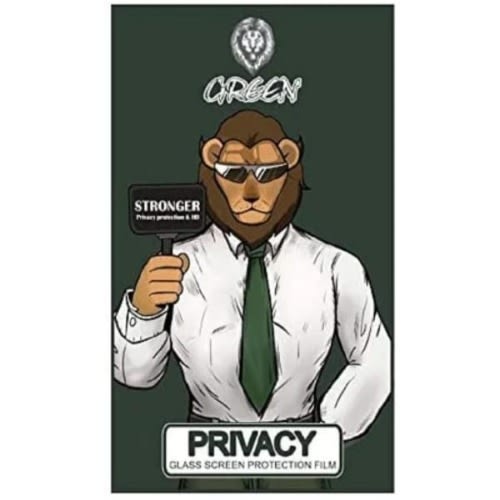 Lion 3d Privacy Glass Screen Protector For iPhone 11 - Black