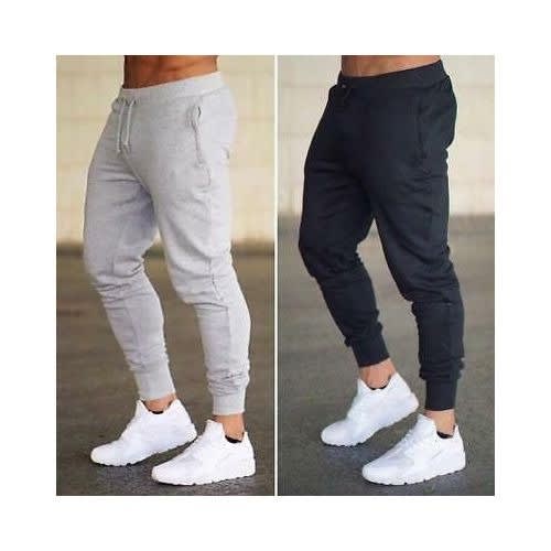 Unisex Joggers - 2 Pieces - Black And Ash