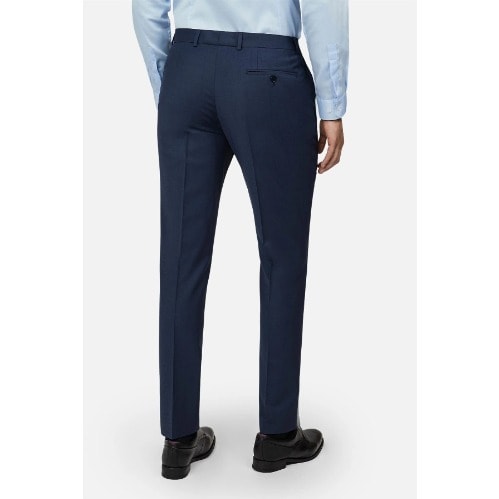 Men's Quality Suit Trouser  - Navy Blue
