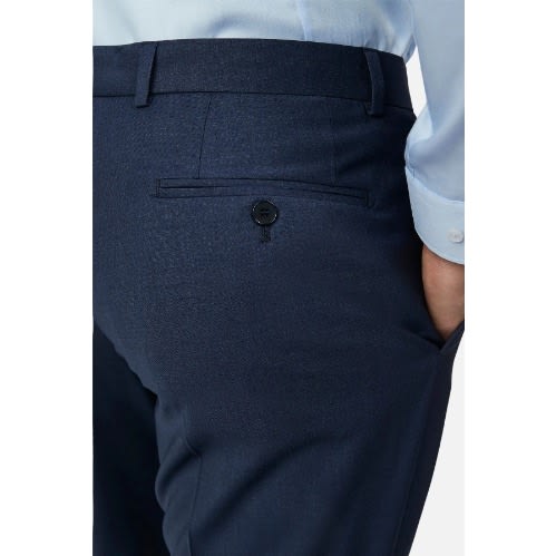 Men's Quality Suit Trouser  - Navy Blue