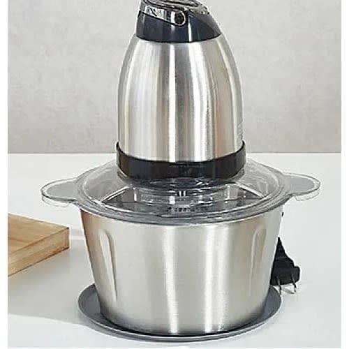 Stainless Steel Electric Yam Pounder And Meat Grinder  Food Processor -2l