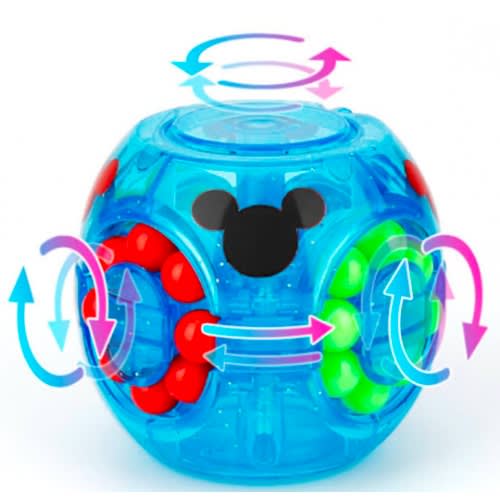 Lazy Summer Rotating Cubic Puzzle - Blue