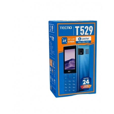 T529 - 2.8 Lcd Screen - Dual Sim - Gsm - 0.08mp - 2500mAh - Black