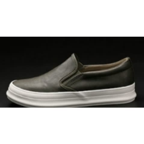 Premium Leather Slip On Sneakers