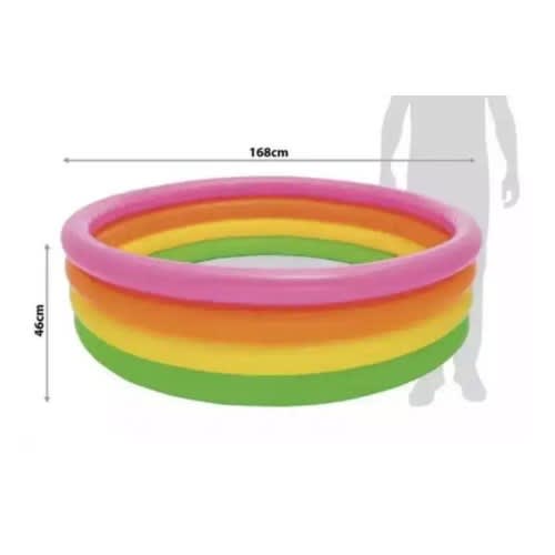 Inflatable Swimming Pool - 1.68m X 46cm
