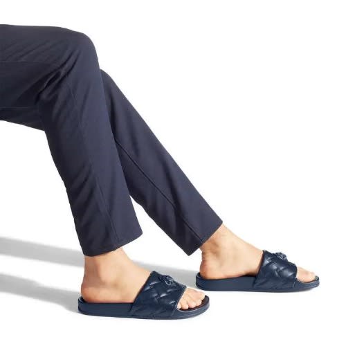 Milo Eagle Men’s Slides - Navy Blue