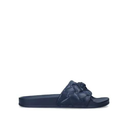 Milo Eagle Men’s Slides - Navy Blue