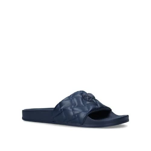 Milo Eagle Men’s Slides - Navy Blue