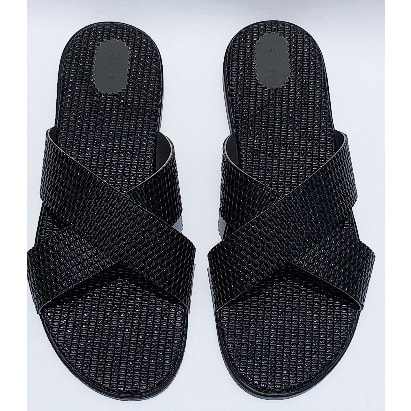 Mens Casual Slippers -Black