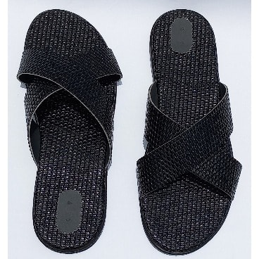 Mens Casual Slippers -Black