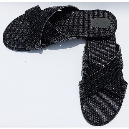 Mens Casual Slippers -Black