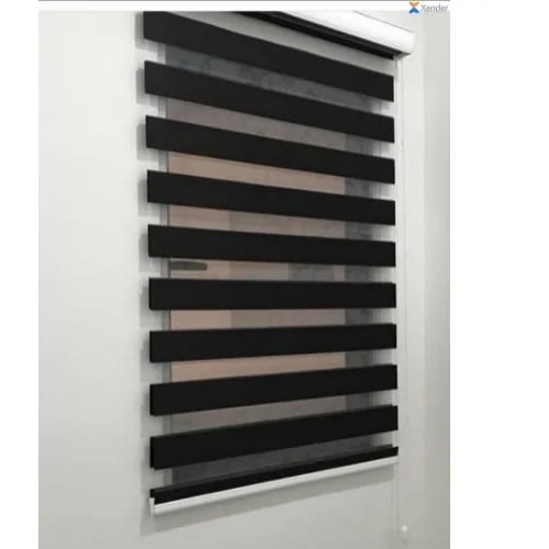 Window Blind Plain Black For Day And Night - 1mX1m - 39