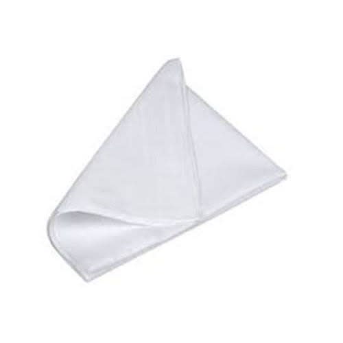 Handkerchief - 12-in-1 Pack - White