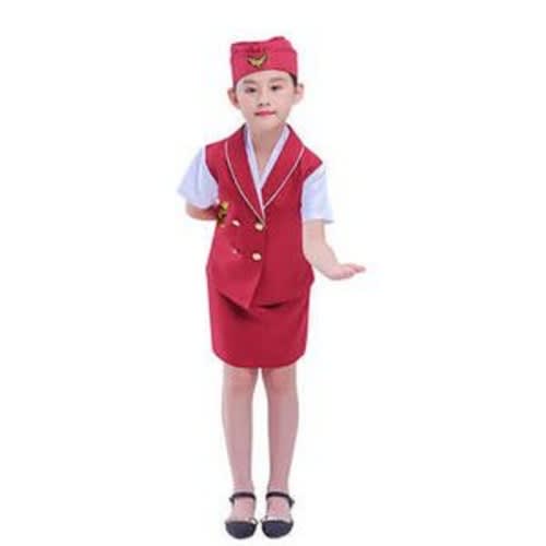 Three  Pieces Air Hostess Costume