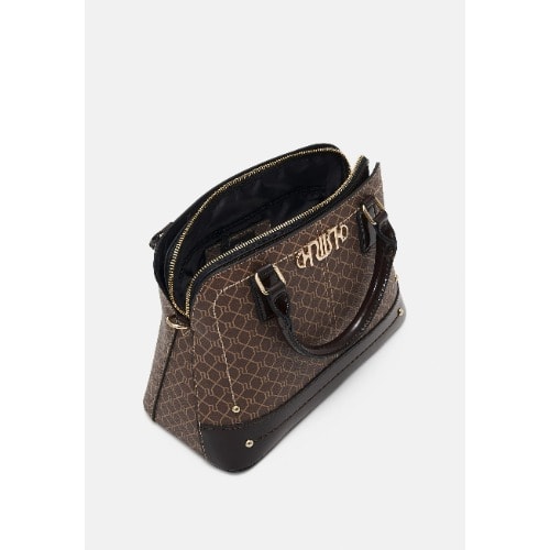 Brown Ri Monogram Tote Bag