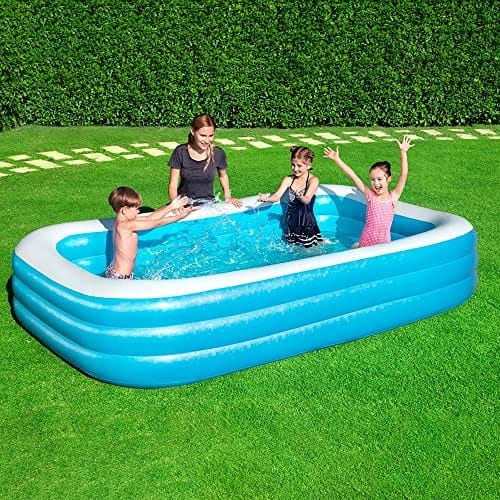 Dlu Blu Rect Outdoor Pool For Family