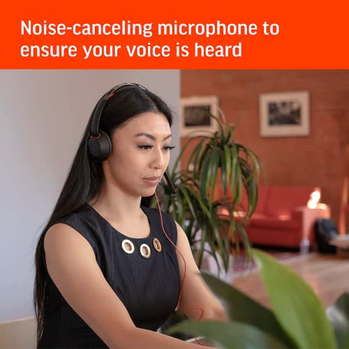Blackwire 5220 Usb-a Headset With Boom Mic For Calls & Meetings
