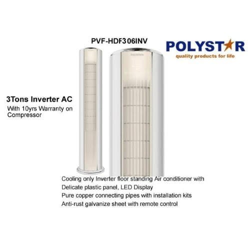 3hp  Floor Standing Unit Inverter Air Conditioner With Installation Kits- Pvf-hdf306inv