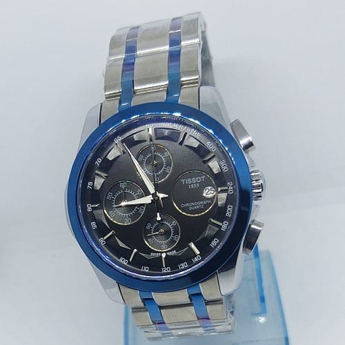Coutourier Black Dial Stainless Steel Watch