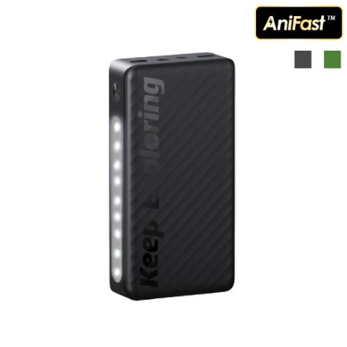 Traveler 3 Vision With LED Flashlights Power Bank -27000mAh