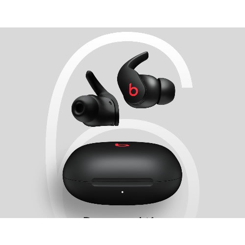 Fit Pro Noise-canceling True Wireless In-ear Headphones - Black
