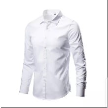 5pcs Formal Lonsleeve Shirts- Pink Navy Blue Wine White Sky Blue