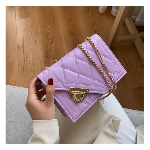Woman Fashion Handbag_purple
