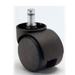 Twin Office Chair Wheel Replacement Caster Roller - 5 Pieces