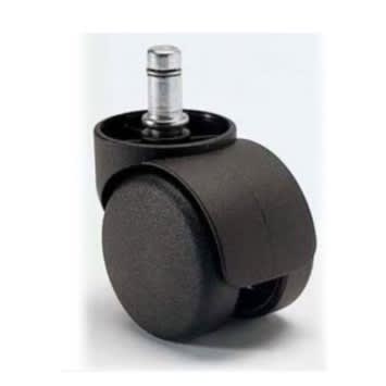 Twin Office Chair Wheel Replacement Caster Roller - 5 Pieces